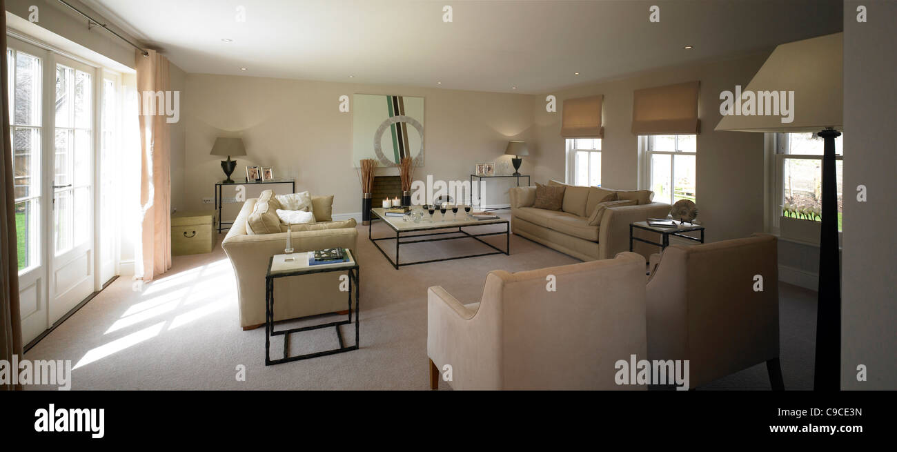 Vista panoramica della lounge Foto Stock