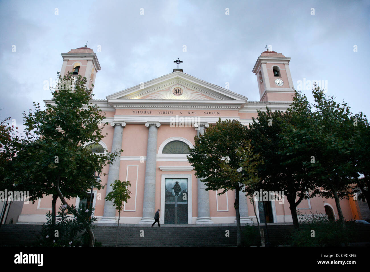 Cattedrale di Santa Maria della Neve, Nuoro, Sardegna, Italia. Foto Stock