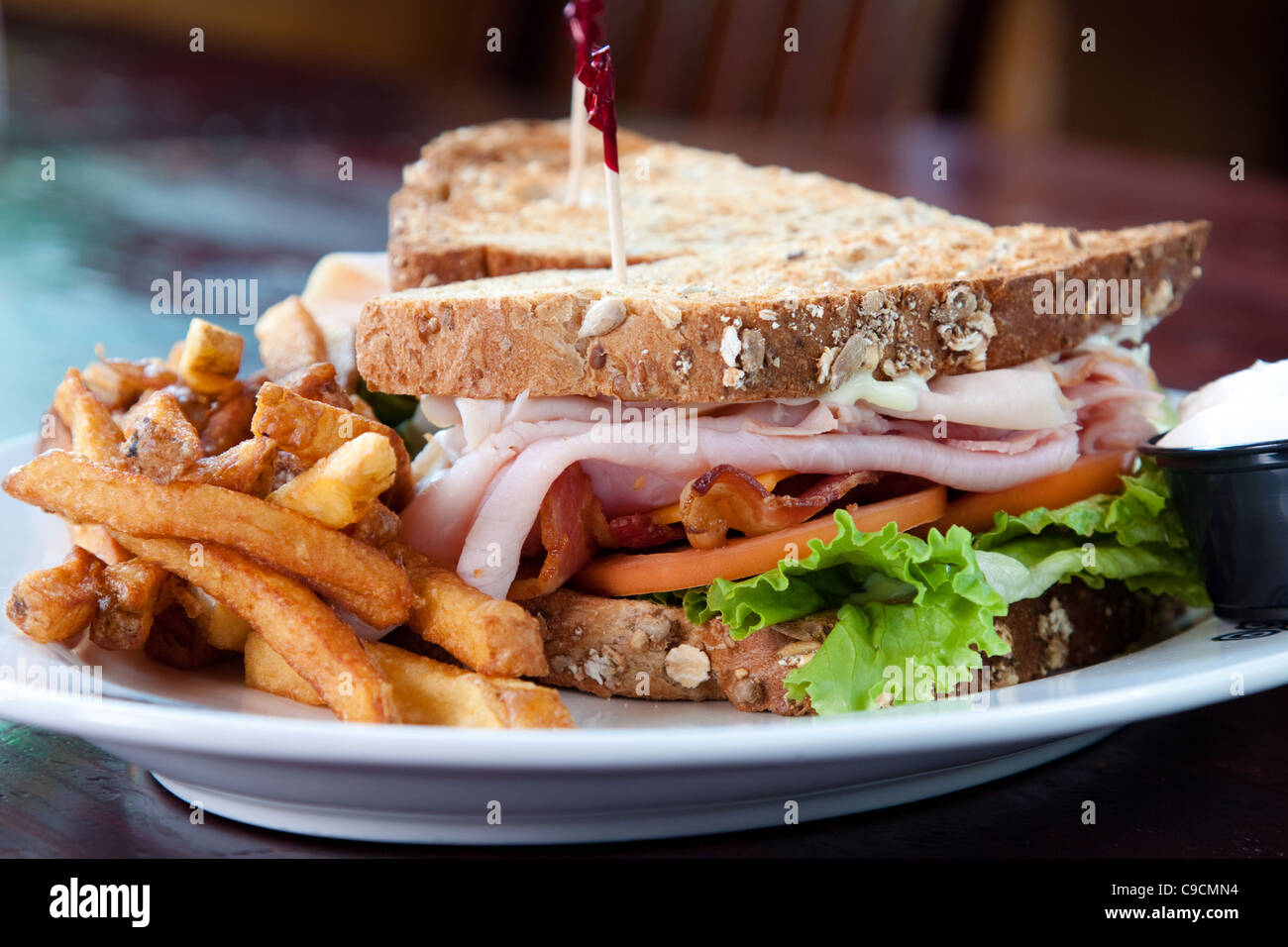 Turchia Club Sandwich Foto Stock