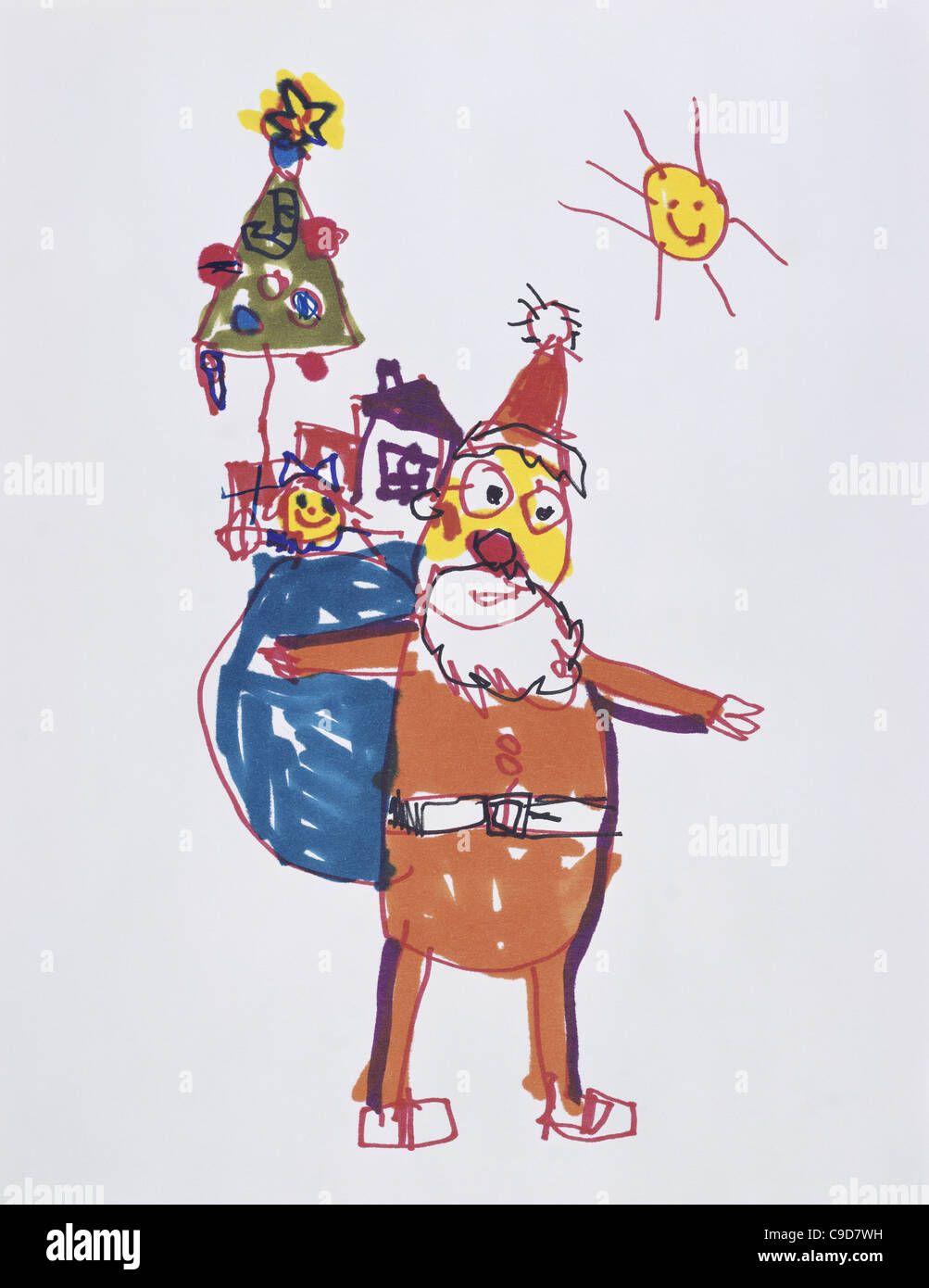 Santa Arte per bambini Foto Stock