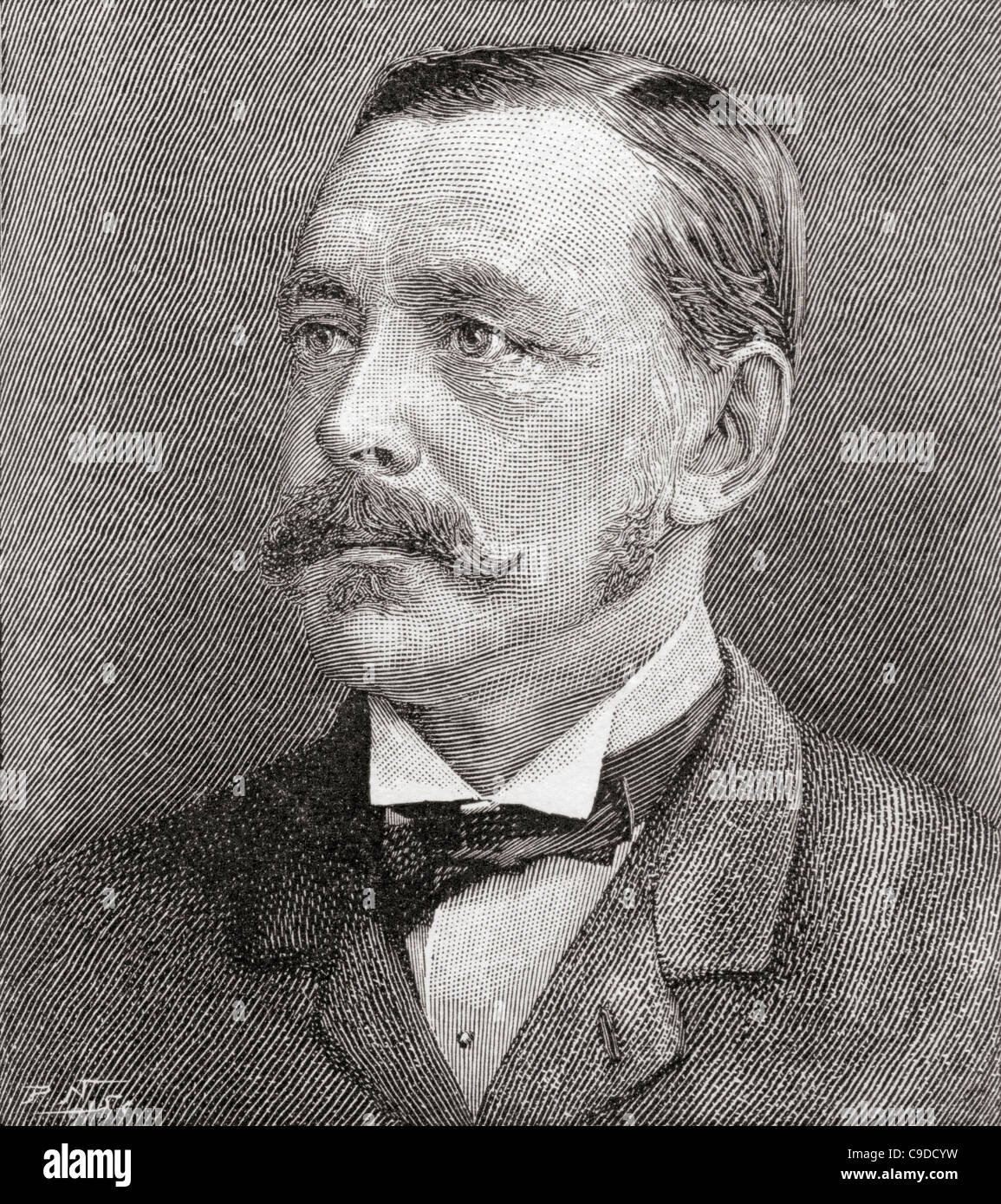 George Robert Canning Harris, 4 Barone Harris, 1851- 1932. Uomo politico britannico, cricketer e amministratore di cricket. Foto Stock