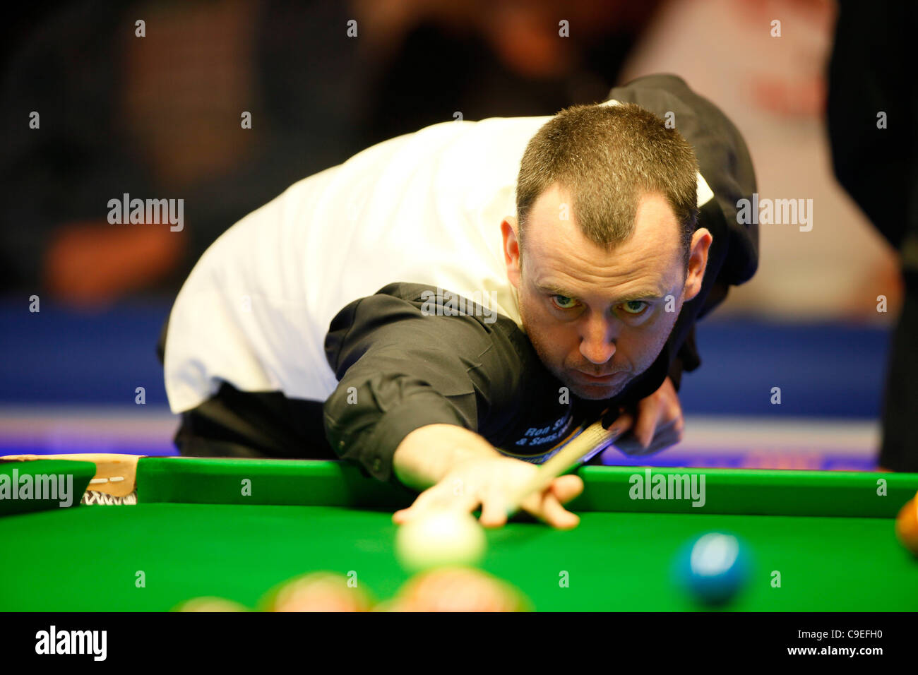 MARK WILLIAMS UK SNOOKER CHAMPIONSHIP YORK BARBICAN YORK INGHILTERRA 07 Dicembre 2011 Foto Stock