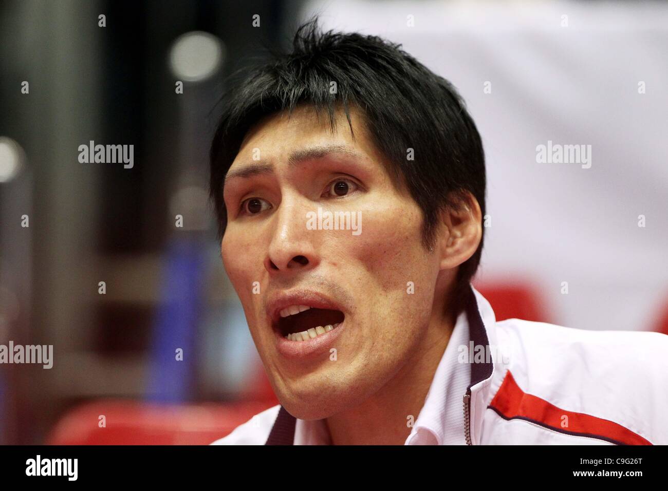 Shinichi Shinohara Head Coach (JPN), 9 Dicembre 2011 - Judo : Grand Slam Tokyo 2011 a Tokyo Metropolitan Gymnasium, Tokyo, Giappone. (Foto di Daiju Kitamura/AFLO SPORT) [1045] Foto Stock