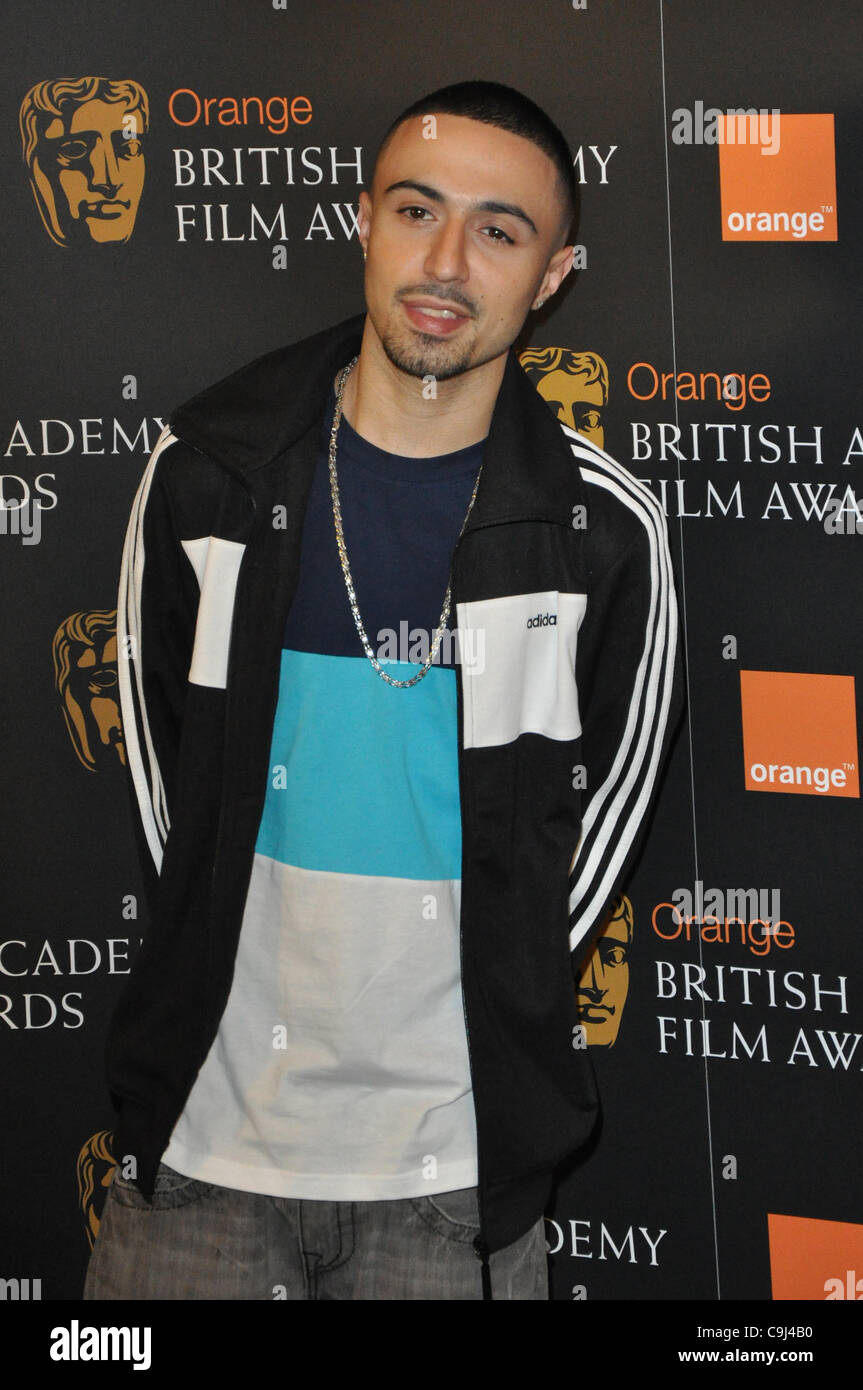 London, Regno Unito 11/01/2012 Adam diacono assiste il mercoledì Orange Rising Star Award finalisti candidati annuncio 2012 al quartier generale di BAFTA a Londra (Photo credit: Photobeat Immagini/Alamy) Foto Stock