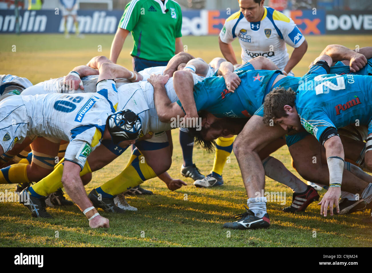 La Heineken Cup Aironi Rugby - ASM CLERMONT AUVERGNE Foto Stock