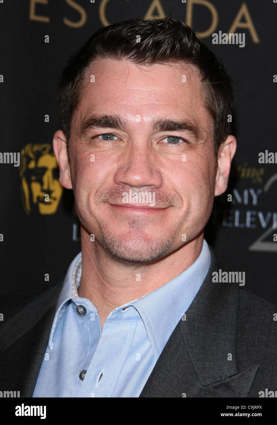 TATE TAYLOR BAFTA LOS ANGELES 18TH ANNUAL AWARDS STAGIONE TEA PARTY BEVERLY HILLS LOS ANGELES CALIFORNIA USA 14 Gennaio 2012 Foto Stock
