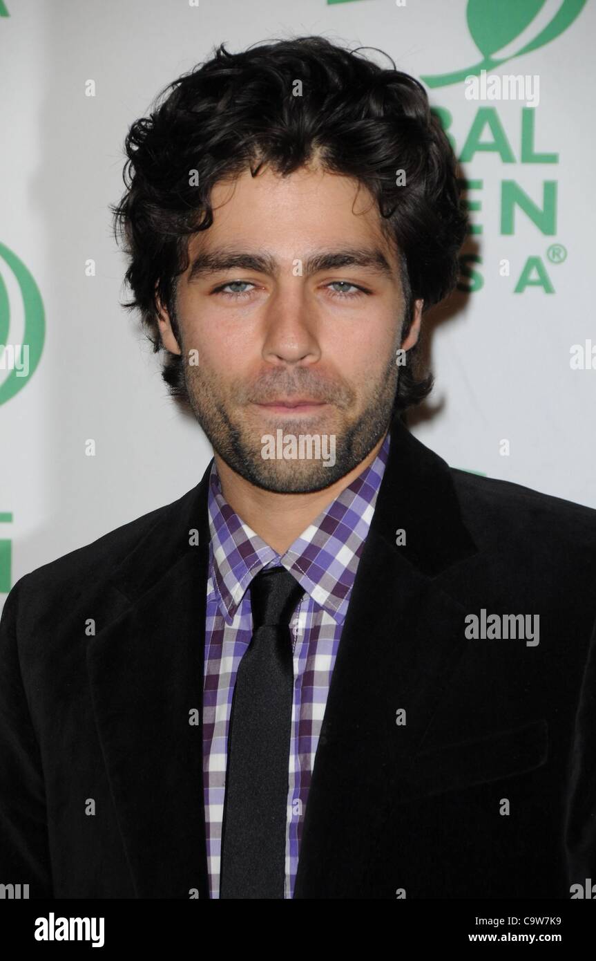 Adrian Grenier presso gli arrivi di Global Green USA la nona edizione del partito Pres-Oscar, Avalon Hollywood, Los Angeles, CA, 22 febbraio 2012. Foto di: Dee Cercone/Everett Collection Foto Stock