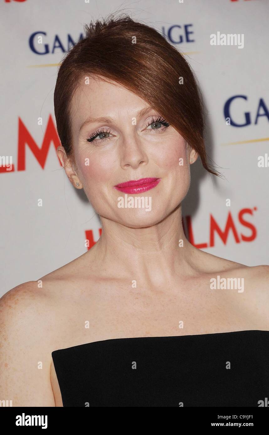 Julianne Moore presso gli arrivi per gioco cambiare Premiere, il Teatro Ziegfeld, New York, NY Marzo 7, 2012. Foto di: Kristin Callahan/Everett Collection Foto Stock