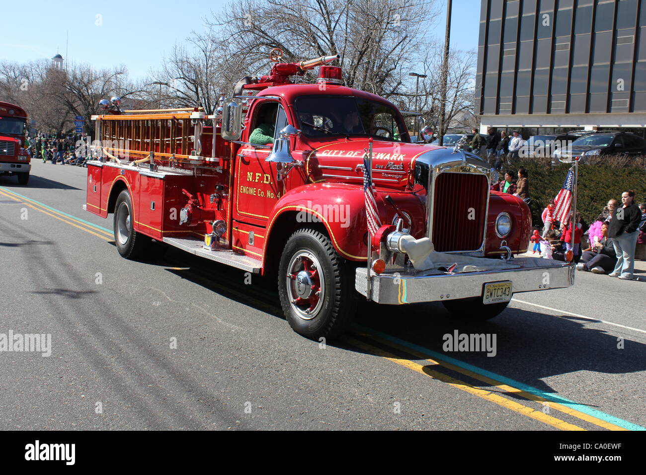 St.Patrick's Day 2012 West Orange, New Jersey U.S.A. Marzo 11th, 2012 Foto Stock