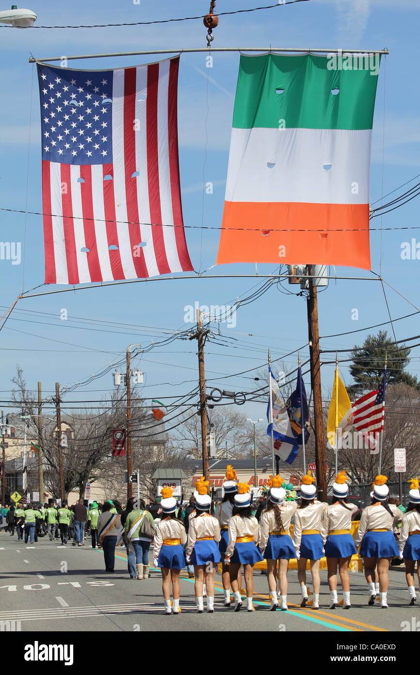 St.Patrick's Day 2012 West Orange, New Jersey U.S.A. Marzo 11th, 2012 Foto Stock