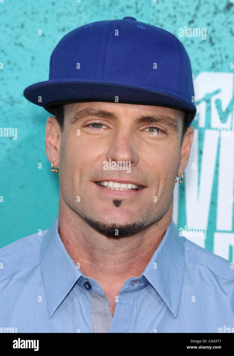 Gelato alla vaniglia MTV Movie Awards 2012. Gli arrivi di LOS ANGELES CALIFORNIA USA 03 Giugno 2012 Foto Stock