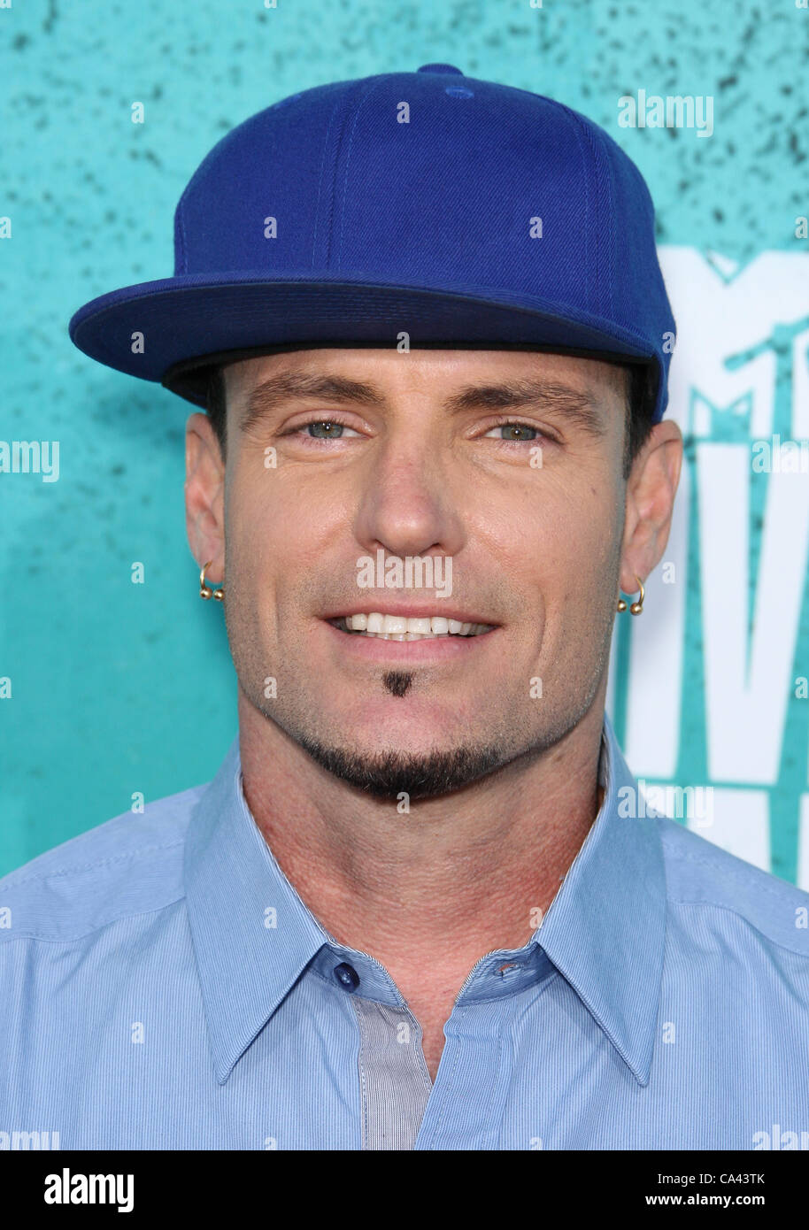 Gelato alla vaniglia MTV Movie Awards 2012. Gli arrivi di LOS ANGELES CALIFORNIA USA 03 Giugno 2012 Foto Stock