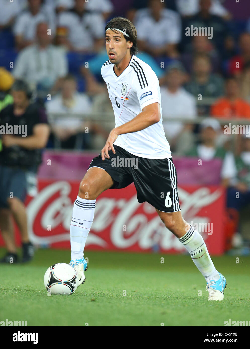 SAMI KHEDIRA GERMANIA EURO 2012 STADIO METALIST KHARKIV Ucraina Ucraina 13 Giugno 2012 Foto Stock