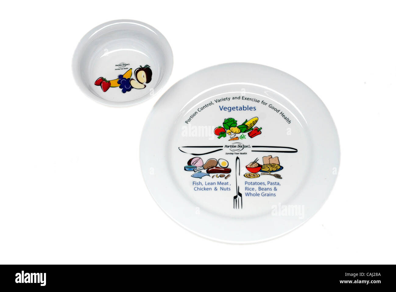 Porzione di vaso di comando e la piastra, 2 gennaio 2008. Sacramento Bee/ Firenze bassa Foto Stock