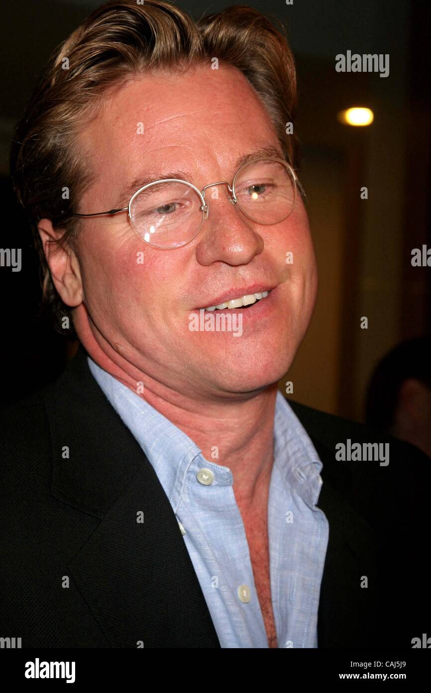 Gen 8, 2008 - Hollywood, California, Stati Uniti - Ho12557CHW.IL PALEY CENTRE FOR MEDIA PRESENTA LA PRIMA MONDIALE del poema epico nuova miniserie ''COMANCHE MOON" .BEVERLY HILLS, CA .01/08/08.VAL KILMER (credito Immagine: Â© Clinton Wallace/Globe foto/ZUMAPRESS.com) Foto Stock