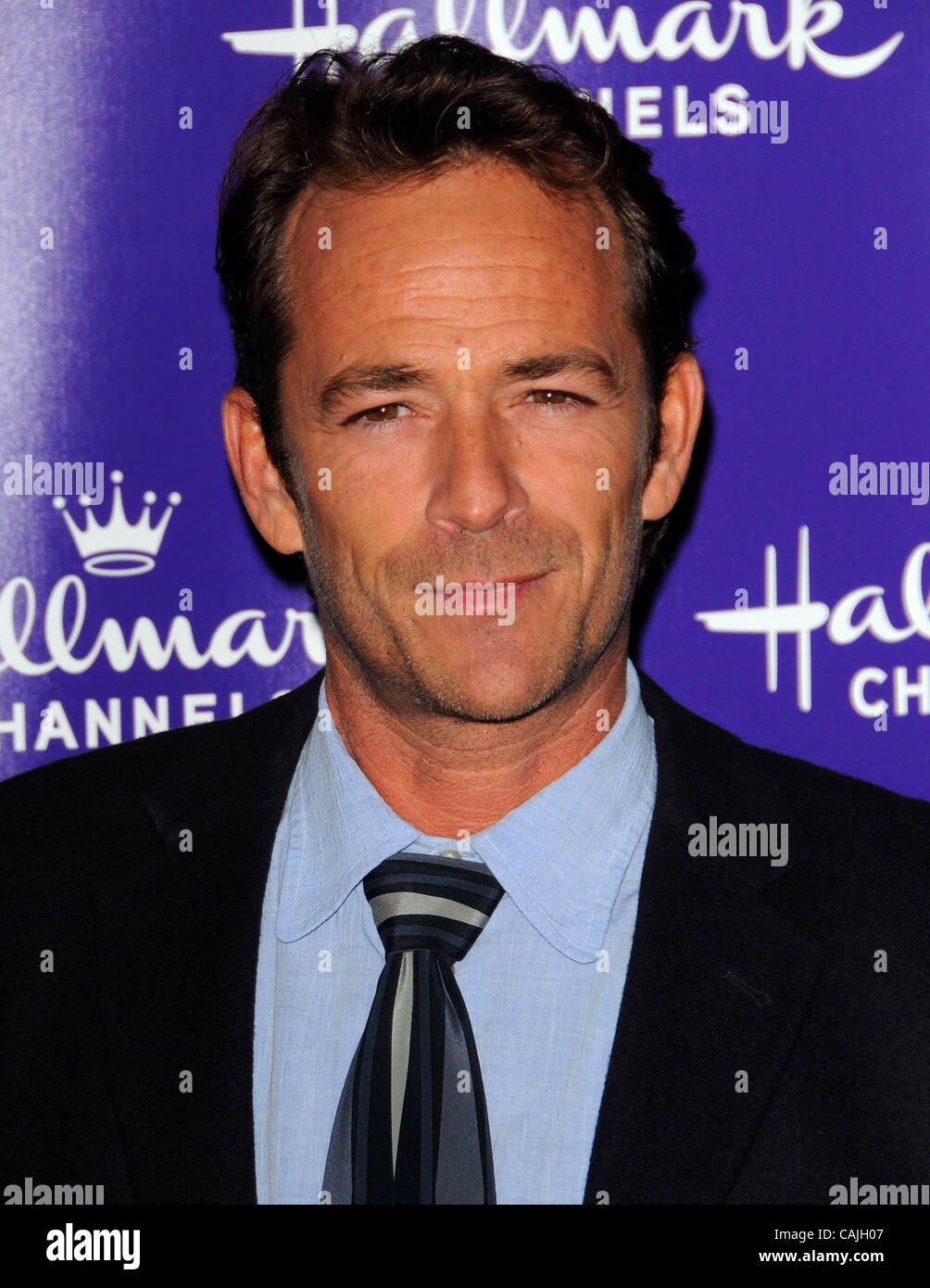 7 gennaio 2011 - Los Angeles, California, Stati Uniti - Luke Perry frequentando il segno distintivo dei canali' inverno 2011 TV associazione dei critici Press Tour gala tenutosi presso la Casa del Torneo di Pasadena, in California il 7 gennaio 2011. 2011.K66479DLONG(Immagine di credito: Â© D. lunga/Globe foto/ZUMAPRESS.com) Foto Stock