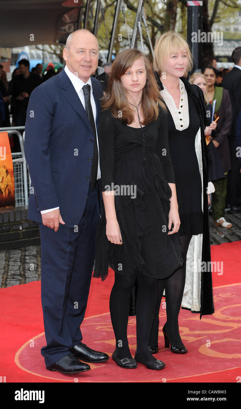 MARK KNOPFLER I gatti africani premiere del film BFI SOUTHBANK Londra Inghilterra 25 aprile 2012 Foto Stock