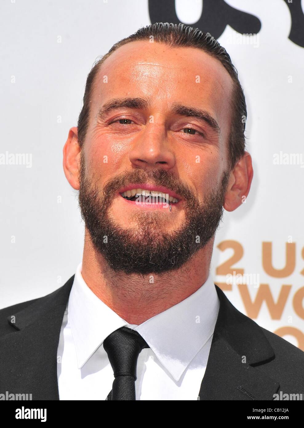 CM Punk presso gli arrivi per USA Network 2012 iniziali per il caso, Alice Tully Hall presso il Lincoln Center di New York, NY, 17 maggio 2012. Foto di: Gregorio T. Binuya/Everett Collection Foto Stock