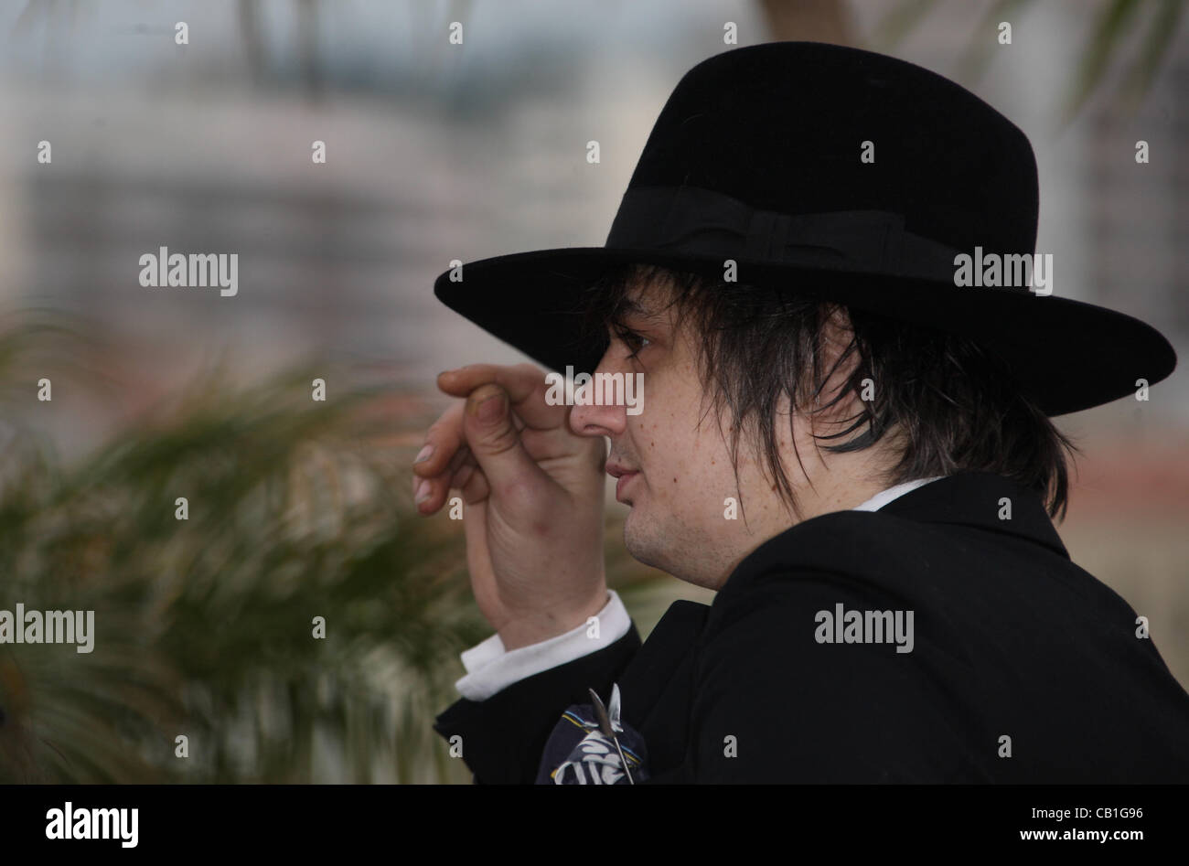 PETE DOHERTY CONFESSIONI DI UN FIGLIO DEL SECOLO PHOTOCALL CANNES FILM FESTIVAL 2012 PALAIS DES FESTIVAL CANNES Francia 20 M Foto Stock