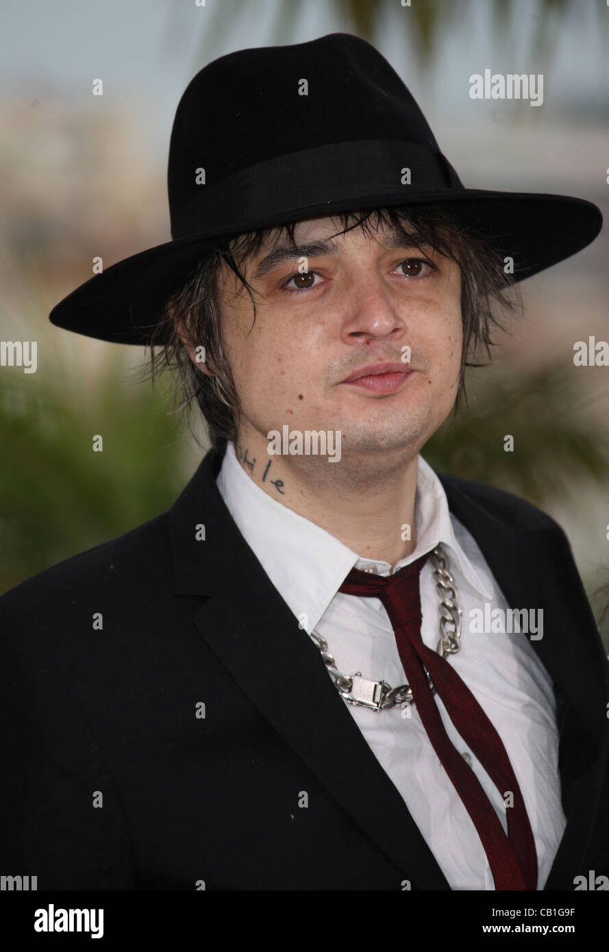 PETE DOHERTY CONFESSIONI DI UN FIGLIO DEL SECOLO PHOTOCALL CANNES FILM FESTIVAL 2012 PALAIS DES FESTIVAL CANNES Francia 20 M Foto Stock