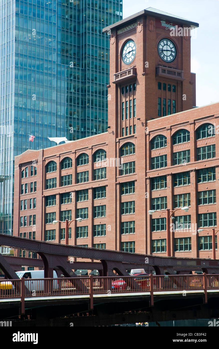 Architettura di Chicago, l'edificio idromassaggio Foto Stock