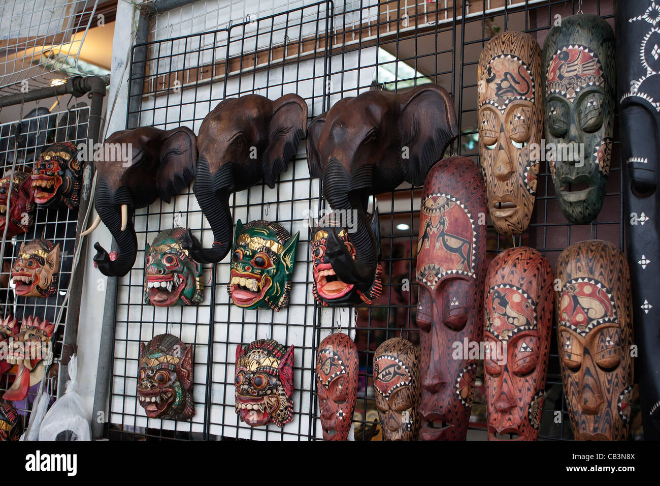 Thailandia, Bangkok negozio di souvenir Foto Stock