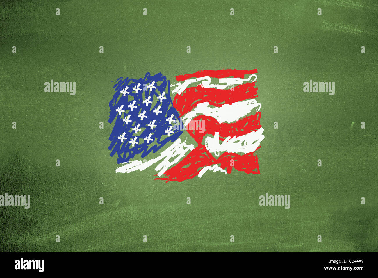 Bandiera degli Stati Uniti Foto Stock