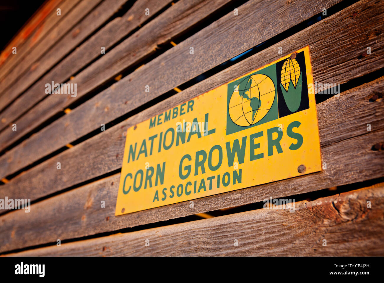 National Corn Growers Association segno. Foto Stock