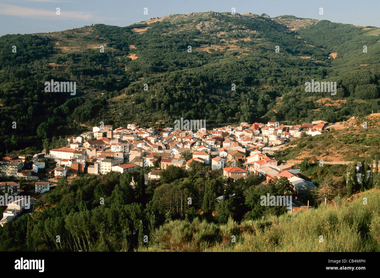 La Garganta, Sierra de Candelario, Cáceres, Spagna Foto Stock