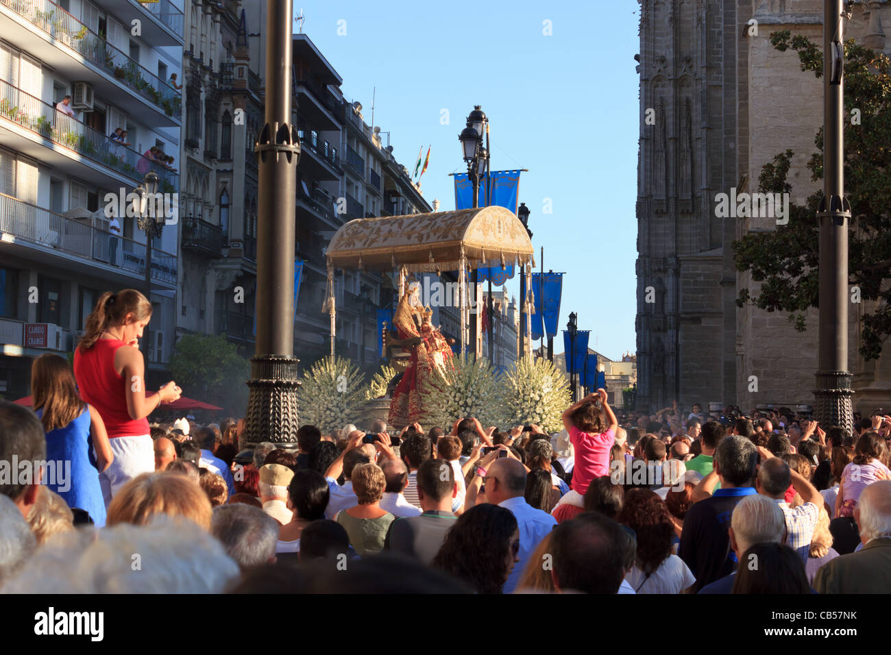 Il Royal vergine di Siviglia (Spagna) Foto Stock