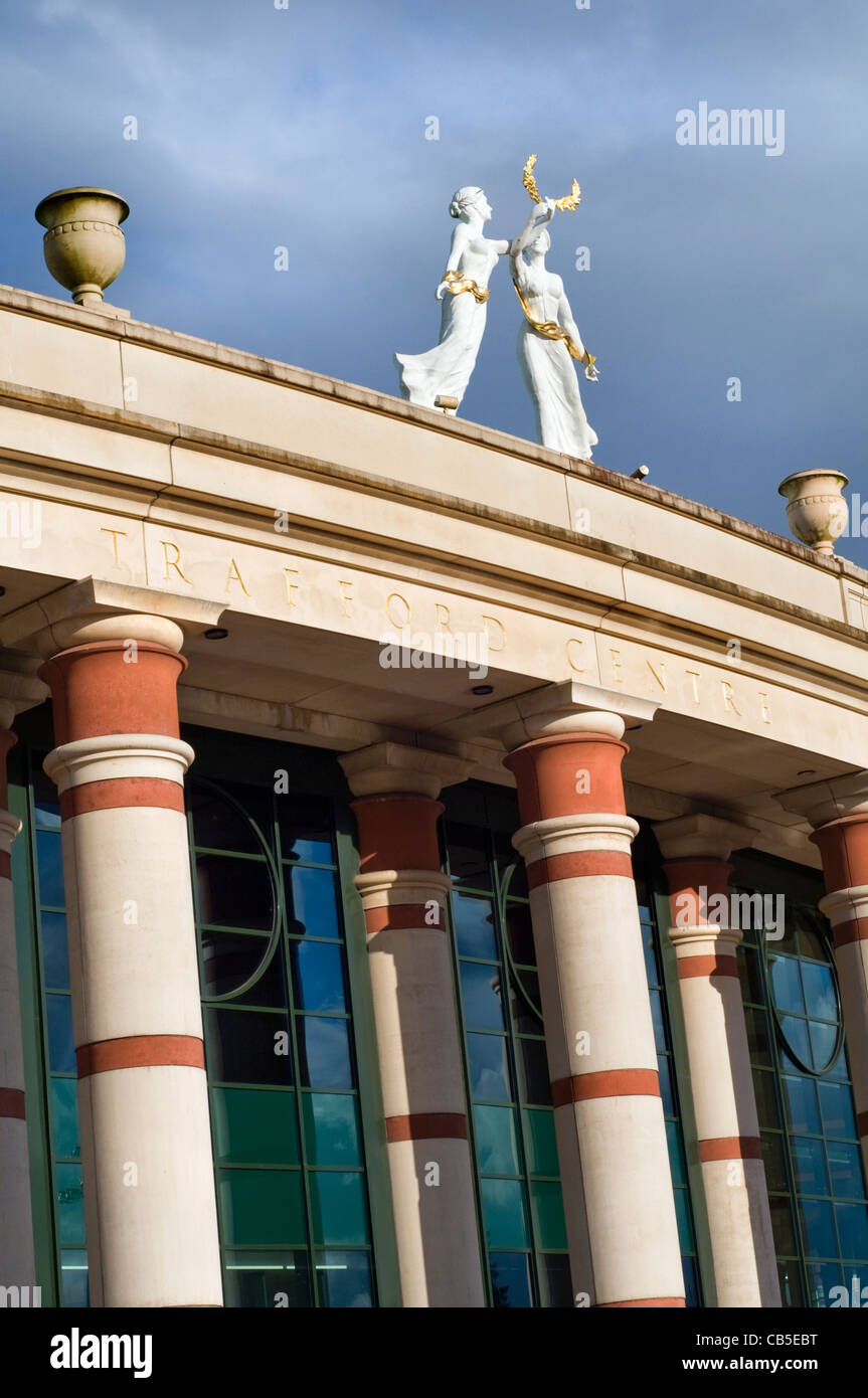 Il Trafford Centre shopping mall a Manchester in Inghilterra Foto Stock