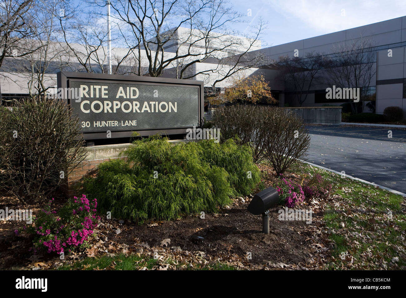 Il rito Aiuto Corporation la sede aziendale. Foto Stock