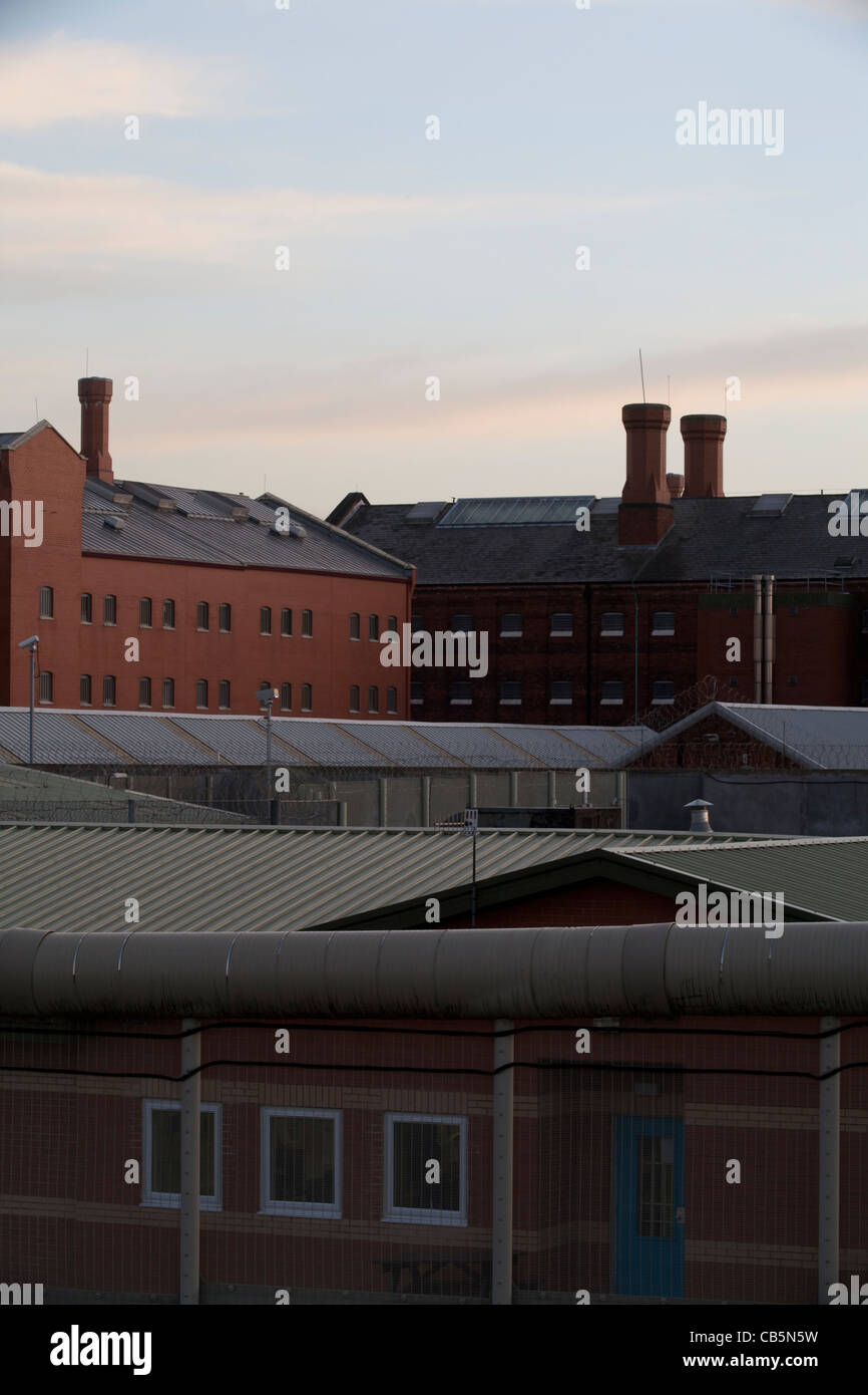 Vista a sunrise di H M prigione Nottingham REGNO UNITO Foto Stock