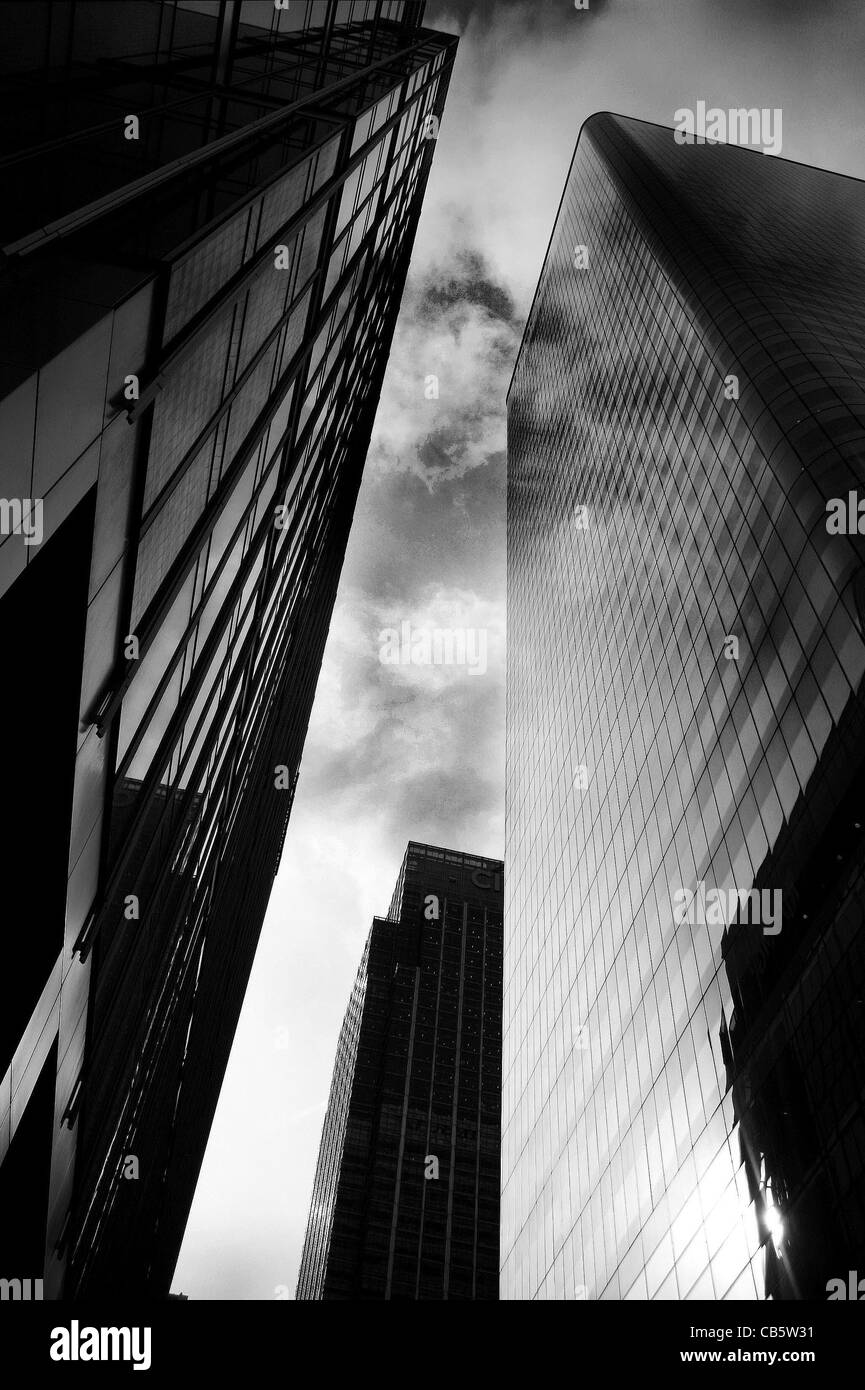 HSBC Building, Canary Wharf. Foto Stock