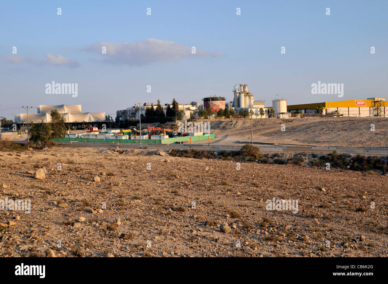 Zona Industriale, arad, Israele, Asia, Medio Oriente Foto Stock