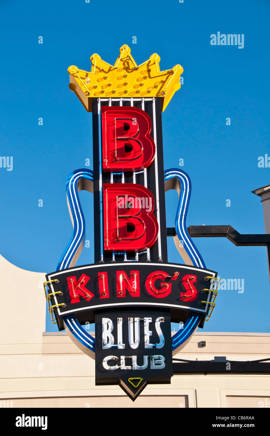 Orlando in Florida, BB King Blues Club a Pointe Orlando su International Drive I-Drive Foto Stock