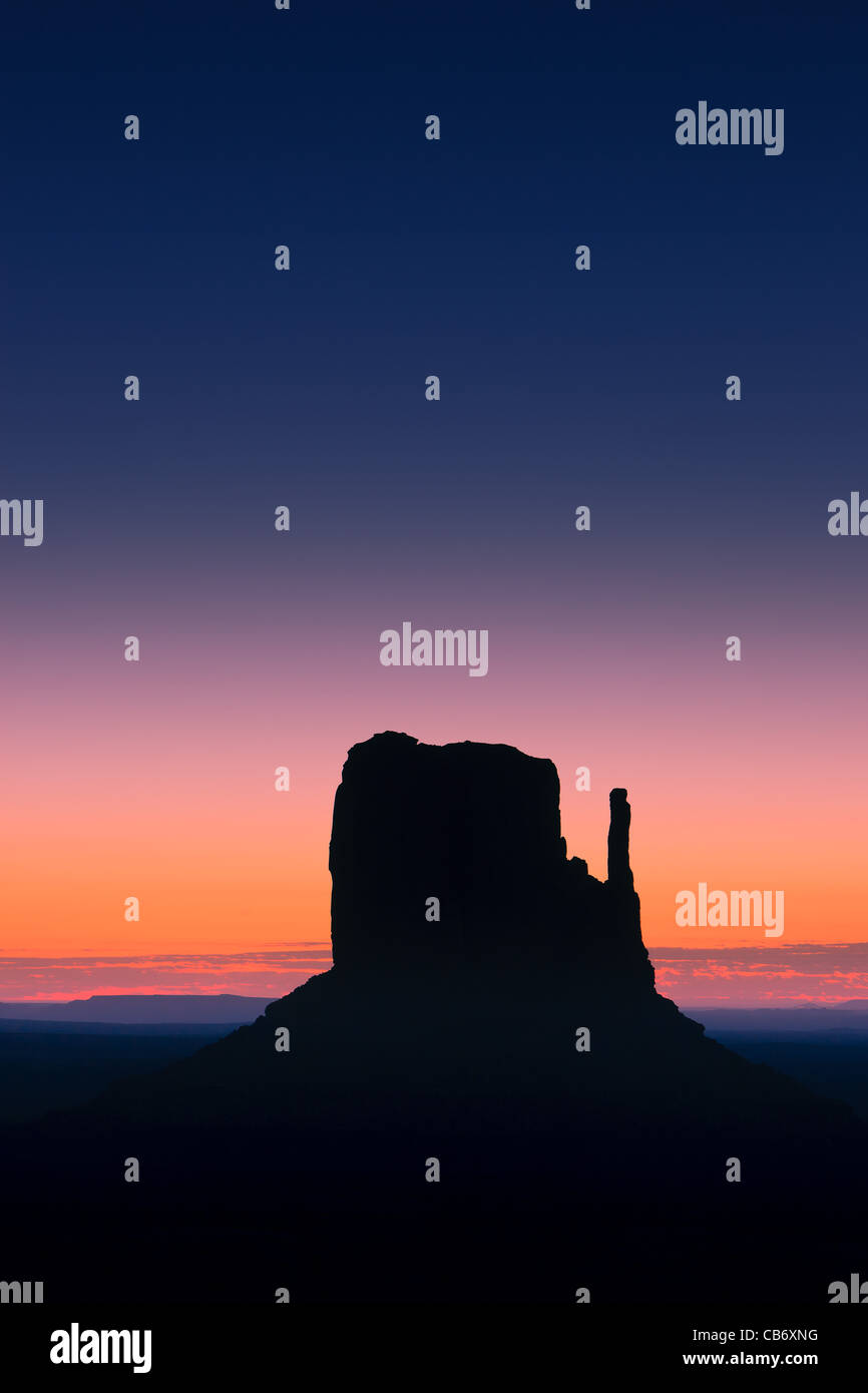 Sunrise Monument Valley Foto Stock