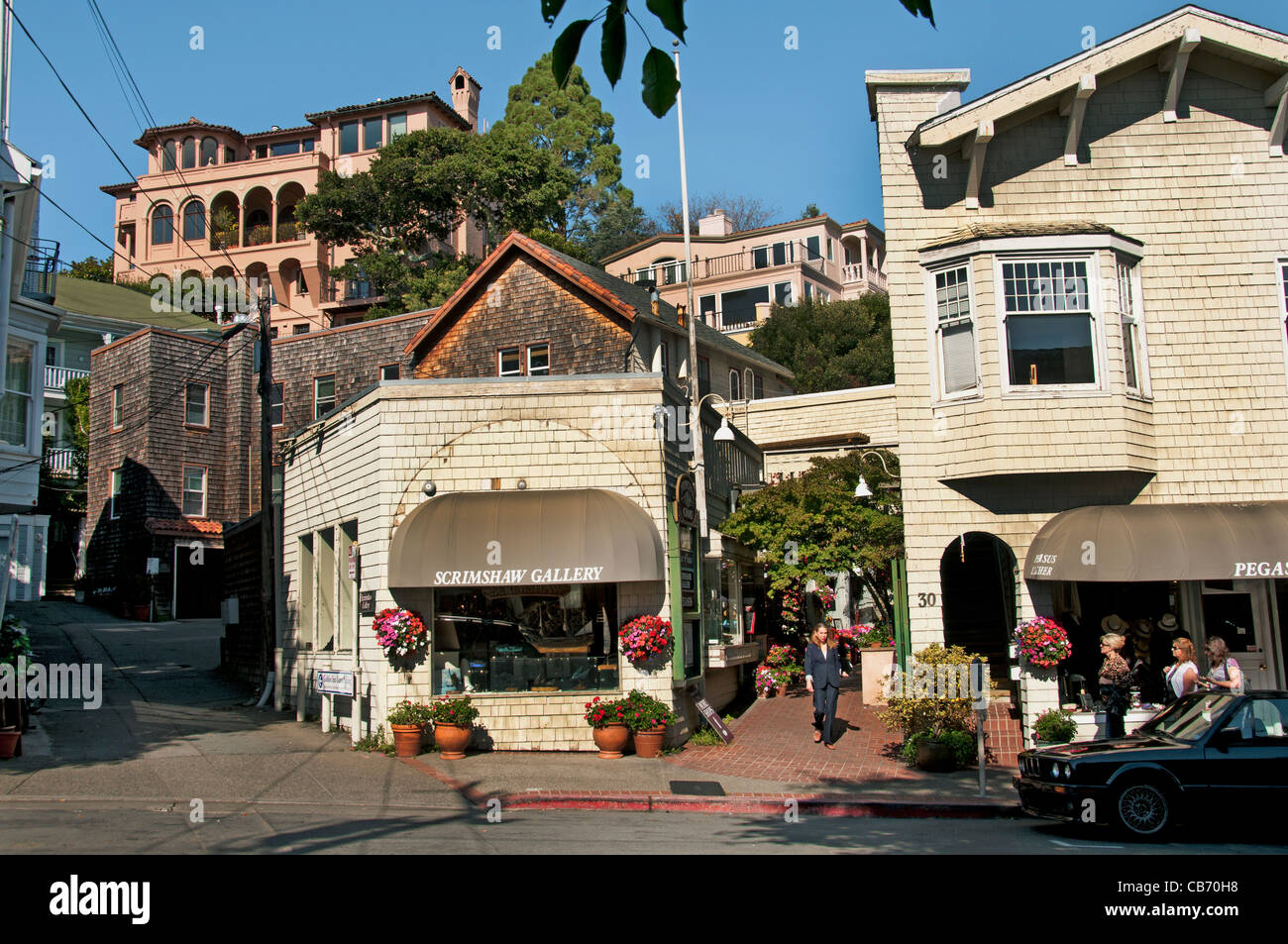 Sausalito San Francisco California Stati Uniti d'America American USA Foto Stock