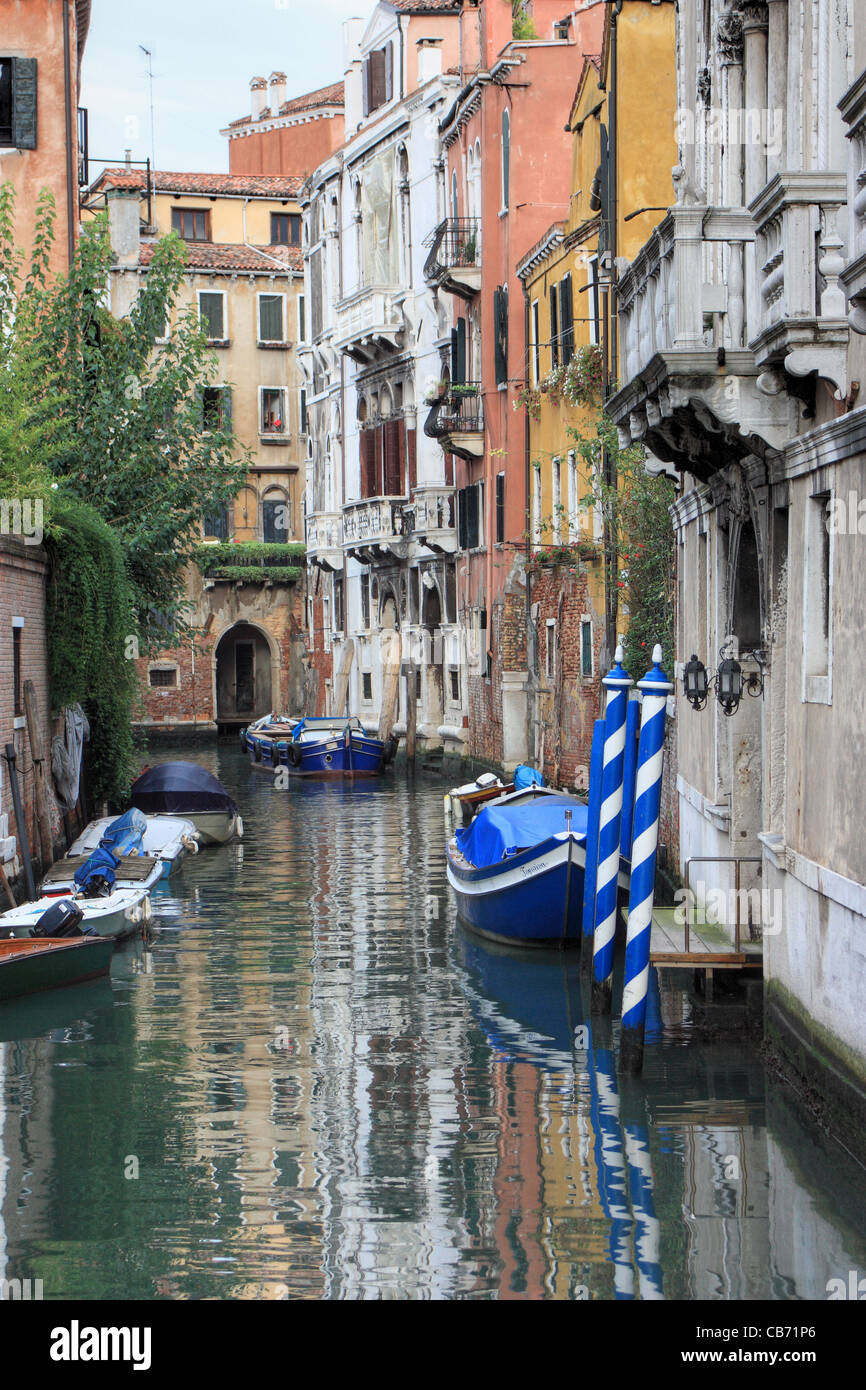 Il canale "Rio di San Stin', Venezia, Italia Foto Stock