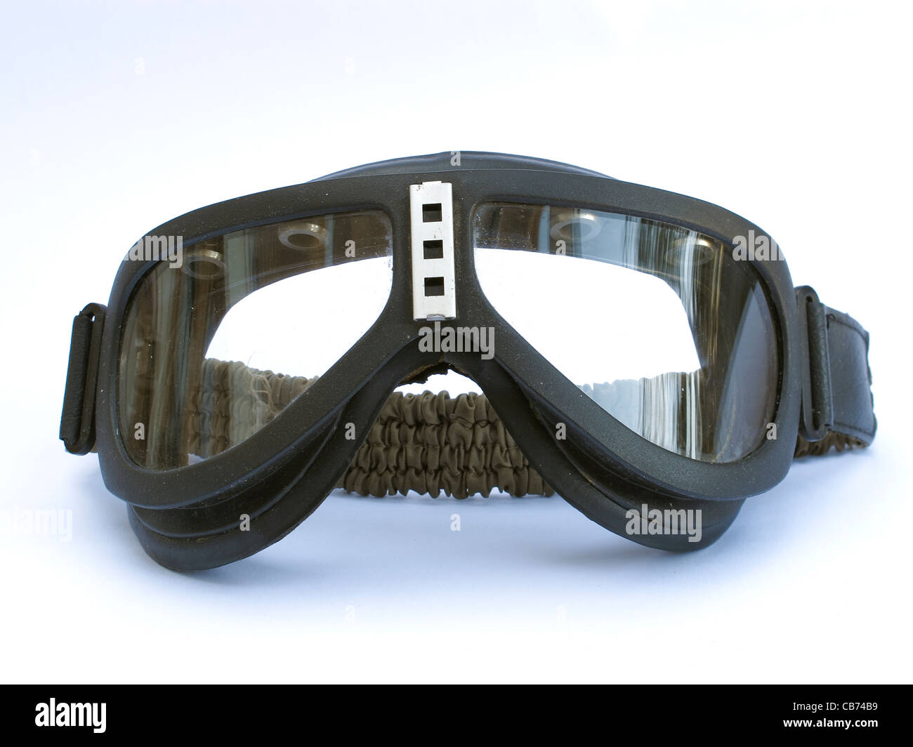 Marca Uvex tedesco realizzato con lente in vetro di motociclo gli occhiali di protezione degli occhi bike biker moto moto motociclismo classic Foto Stock