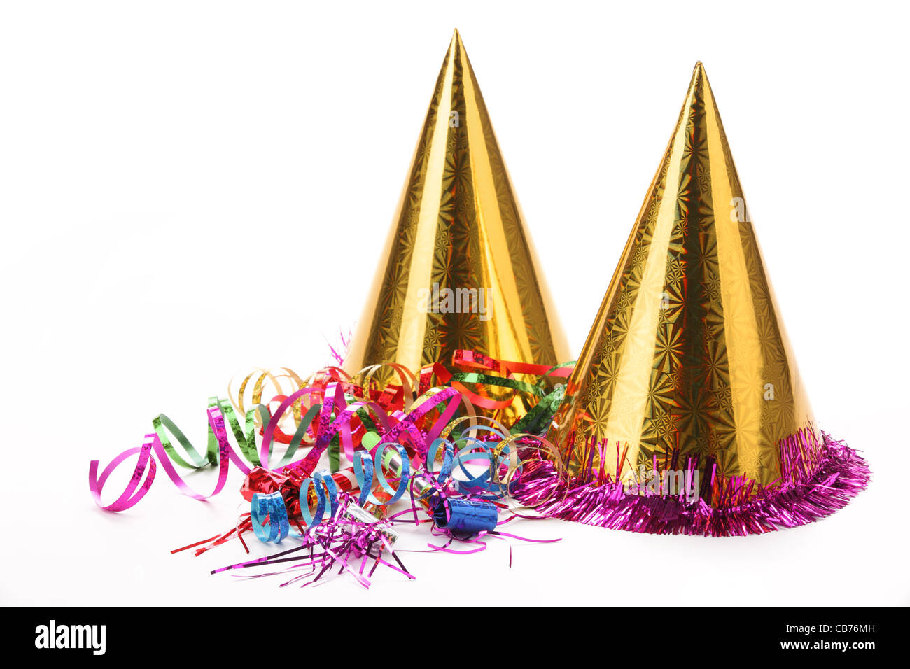 La festa di capodanno decorazione Foto Stock