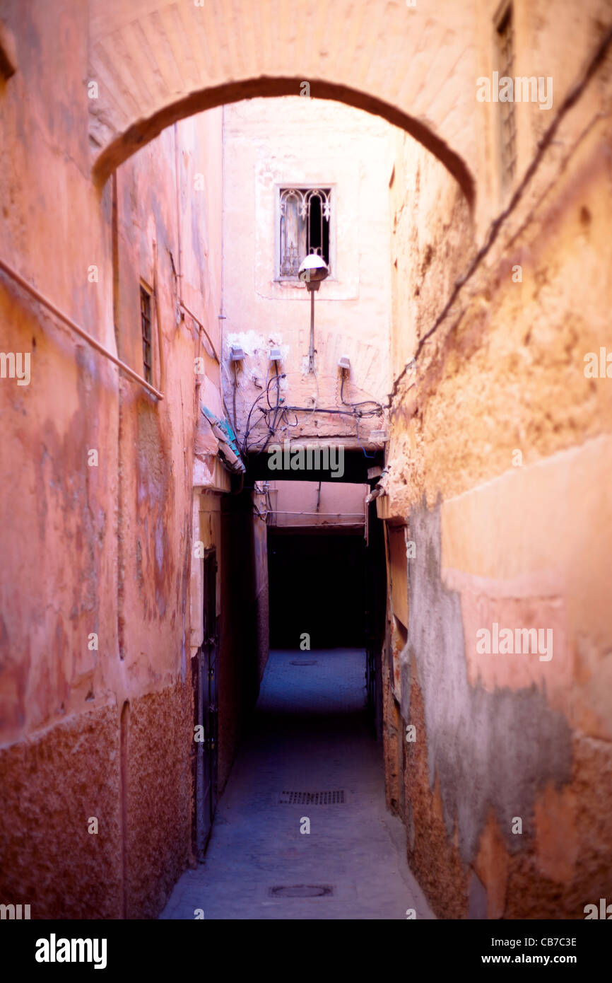 Le immagini del viaggio dal Marocco, principalmente a Marrakech, Essaouira e Rabat. Foto Stock