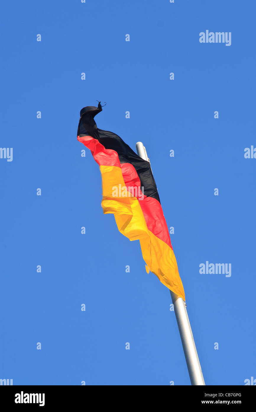 Bandiera tedesca, Foto Stock