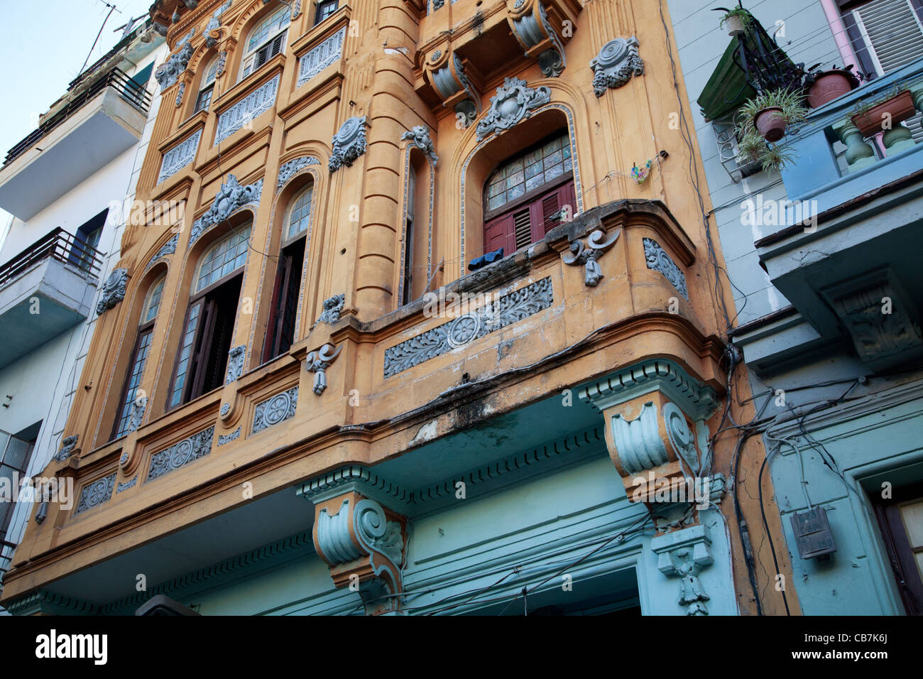 Scena di strada, Havana (La Habana, Cuba Foto Stock