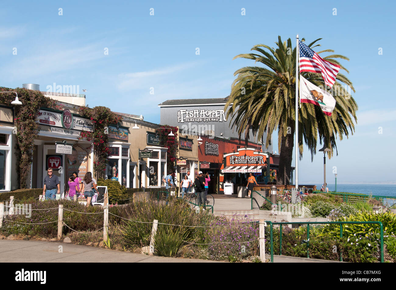 Monterey Canning Company California Stati Uniti Foto Stock