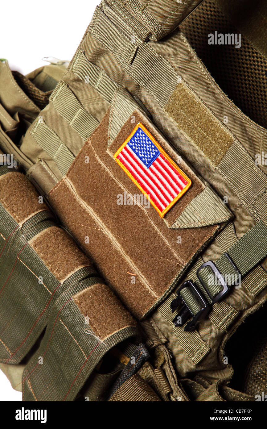 US Army corpo personale armor. Foto Stock