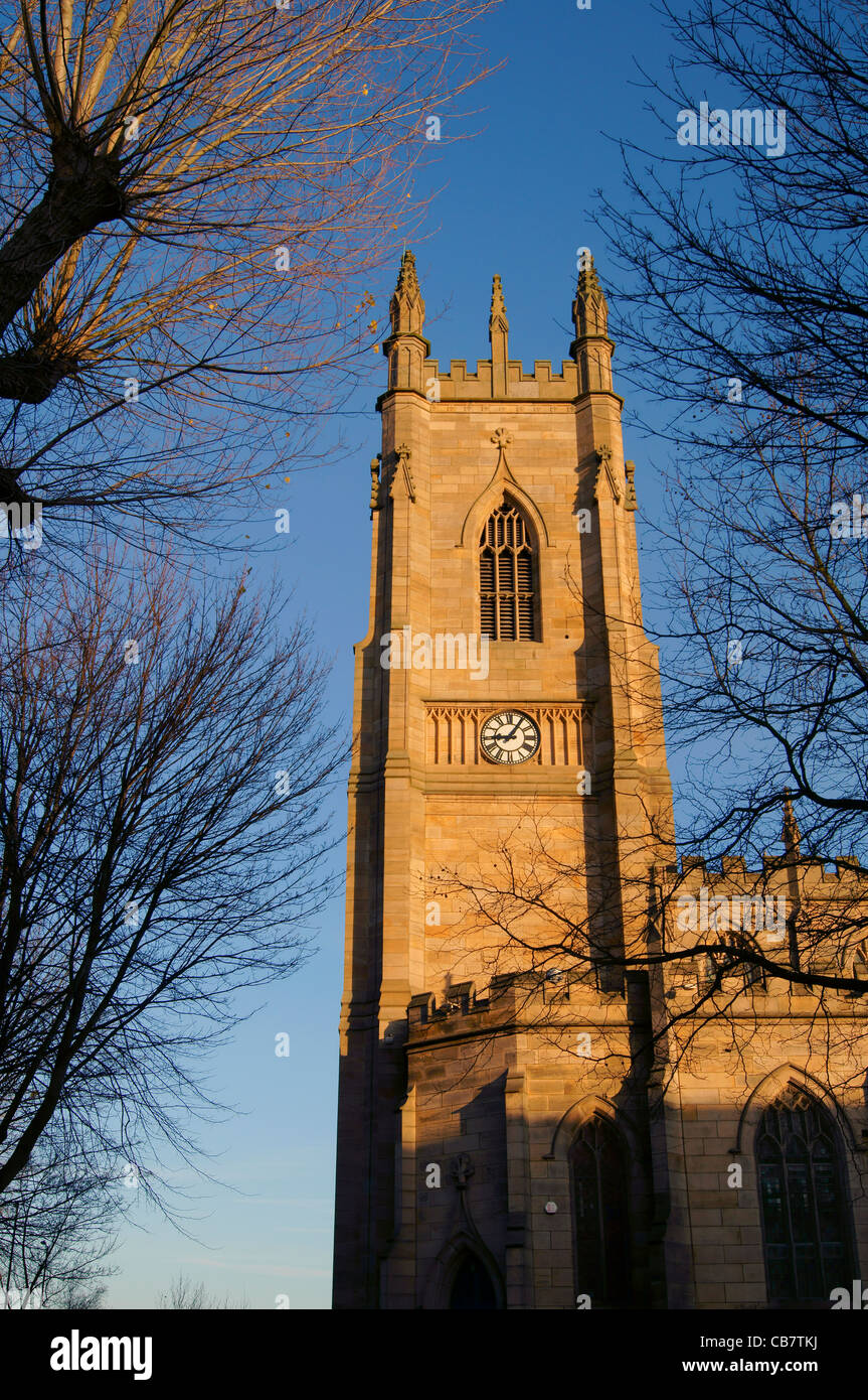 UK,South Yorkshire,Sheffield,St Georges Chiesa Foto Stock