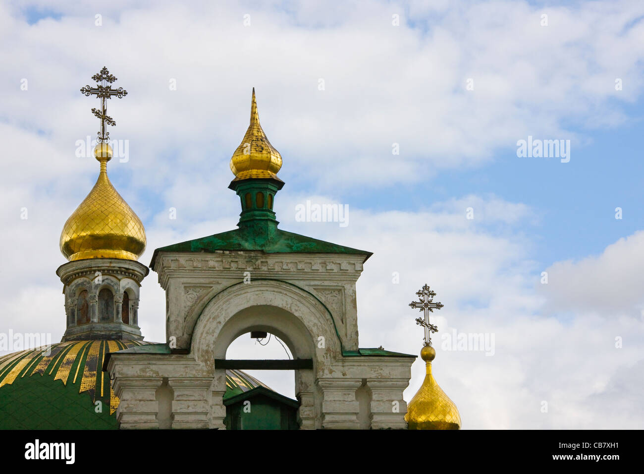 Kiev Pechersk Lavra, Sito Patrimonio Mondiale dell'UNESCO, Kiev, Ucraina Foto Stock