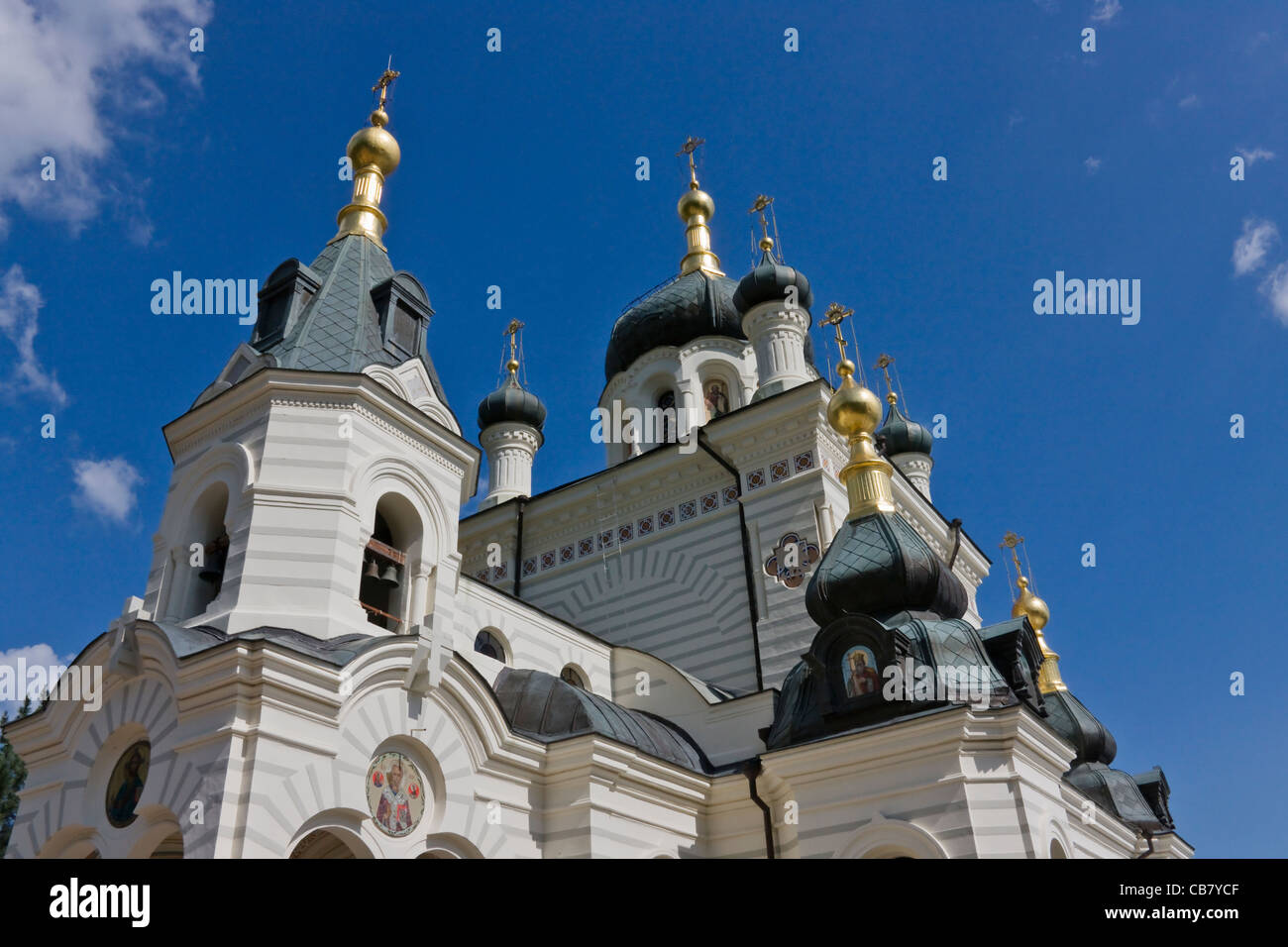 Chiesa della Resurrezione di Cristo, Foros, Crimea, Ucraina Foto Stock