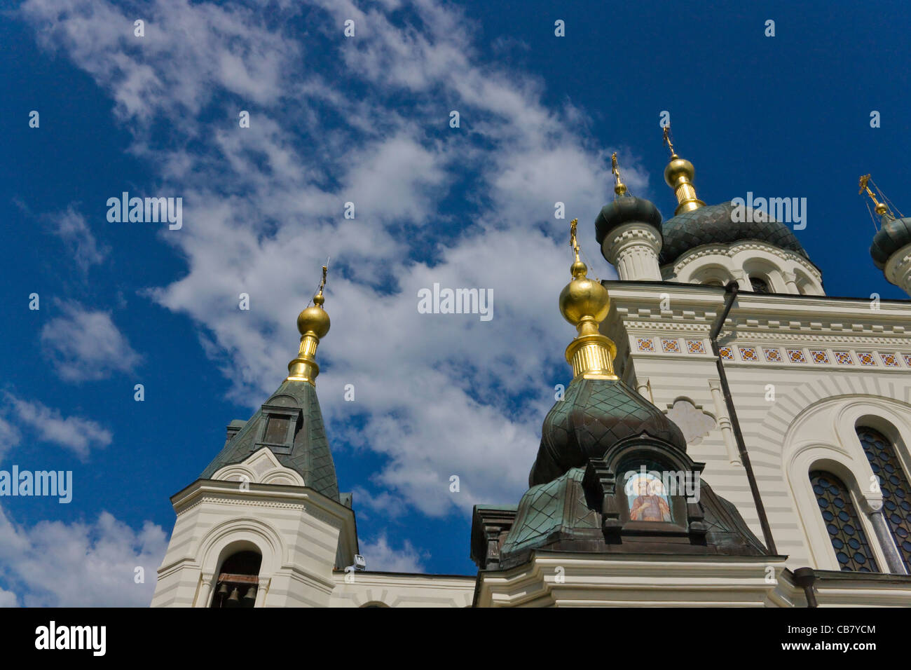 Chiesa della Resurrezione di Cristo, Foros, Crimea, Ucraina Foto Stock